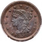 1850 N-9 R2 PCGS graded MS65 Brown, CAC Approved