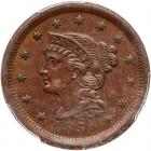 1851 N-8 R3 PCGS graded MS63 Brown