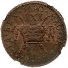 Ireland. 'Gunmoney' Halfcrown, 1690 (March) NGC MS62 - 2