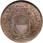 Switzerland: Freiburg. 10 Batzen, 1812 NGC AU58 - 2