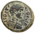 Sebaste in Samaria. Geta. AE 21 (8.89 g), as Caesar, AD 198-209 Choice VF