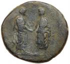 Marcus Aurelius and Lucius Verus. Æ 34 (21.89 g), AD 161-180 and 161-169 respectively, Philadelphia in Decapolis. - 2