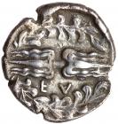 Elis, Olympia. 98th Olympiad. Silver Stater (11.66 g), 388 BC Fine - 2