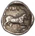 Thrace, Ainos. Silver Diobol (1.28 g), ca. 408/7-407/6 BC VF - 2