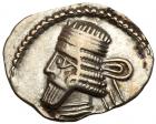 Parthian Kingdom. Vologases I. Silver Drachm (3.59 g), second reign, ca. AD 58-77