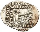 Parthian Kingdom. Vologases I. Silver Drachm (3.59 g), second reign, ca. AD 58-77 - 2