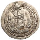 Sasanian Kingdom. Valkash. Silver Drachm (4.07 g), AD 484-488 EF