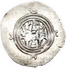 Sasanian Kingdom. Khusru II. Silver Drachm (4.09 g), AD 591-628 VF - 2