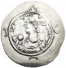 Sasanian Kingdom. Varhran VI. Silver Drachm (4.09 g), AD 590-591 VF