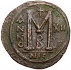 Justinian I. AE Follis (18.52 g), 527-565 Choice VF - 2