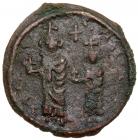 Heraclius. AE follis (12.04 g), 610-641 Choice VF