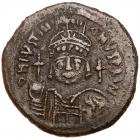 Justinian I. AE Follis (17.63 g), 527-565 Choice VF