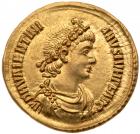 Leo I. Gold Solidus (4.46 g), AD 457-474 Mint State