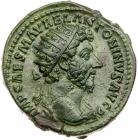 Marcus Aurelius. AE Dupondius (12.53 g), AD 161-180 EF