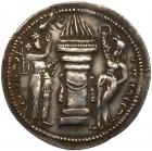 Sasanian Kingdom. Varhran II. Silver Drachm (4.14 g), AD 276-293 EF - 2