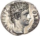 Augustus. Silver Denarius (3.73 g), 27 BC-AD 14 EF