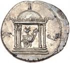 Augustus. Silver Denarius (3.73 g), 27 BC-AD 14 EF - 2