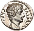 Augustus. Silver Denarius (3.84 g), 27 BC-AD 14 EF