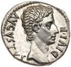 Augustus. Silver Denarius (3.87 g), 27 BC-AD 14 Nearly Mint State