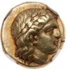 Lesbos, Mytilene. Electrum Hekte (2.52 g), ca. 377-326 BC