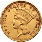 1854 $3 Gold