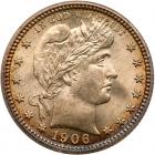 1906 Barber 25C PCGS MS65