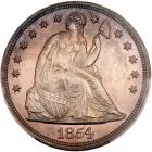 1854 Liberty Seated $1 PCGS PF64 CAM