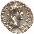 Tiberius. Silver Denarius (3.84 g), AD 14-37