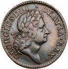 1723 Wood's Hibernia Halfpenny Martin 4.47-Gb.7 R4 VF30