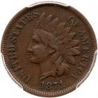 1871 Indian Head 1C PCGS VF35