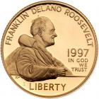 1997-W Franklin D. Roosevelt $5 Gold Proof Coin