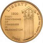 2001-W Capitol Visitor Center $5 Gold