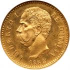 Italy. 20 Lire, 1882-R ANACS MS63