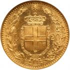 Italy. 20 Lire, 1882-R ANACS MS63 - 2