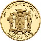 Jamaica. 100 Dollars, 1975 Choice Brilliant Proof - 2