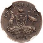 Australia. Threepence, 1915 NGC AU50 - 2