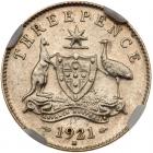 Australia. Threepence, 1921(M) NGC MS62 - 2