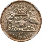 Australia. Florin, 1940 NGC MS63 - 2