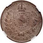 Brazil. 2000 Reis, 1889 NGC MS63 - 2