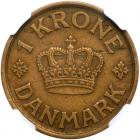 Denmark. Krone, 1929 N GJ NGC AU55 - 2