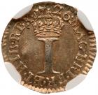 Great Britain. Silver Penny, 1726 NGC MS63 - 2