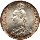 Great Britain. Double Florin, 1887 NGC MS63