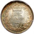 Great Britain. Sixpence, 1889 PCGS MS64 - 2