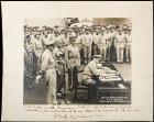 Nimitz, Chester W. - Twice Signed Photo of the Japanese Surrender on the U.S.S. Misouri