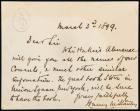 Stanley, Henry M. - Autograph Letter Signed by the African Explorer