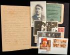 Edison, Thomas A. - Collection: Autograph Address Signed, Brochure Cover Signed, 7 First Day Covers, Postcard Photos, Etc.