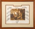 Herbert, Victor - Photograph Inscribed & Signed With Eight Musical Quotations in the Margins