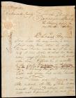 Walton, George - Document Signed by a Georgia Signer of the Declaration of Independence.