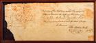 Morton, John - Autograph Document Signed by a Pennsylvania Signer