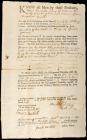 Bartlett, Josiah - Document Signed by the Signer of the Declaration of Independe